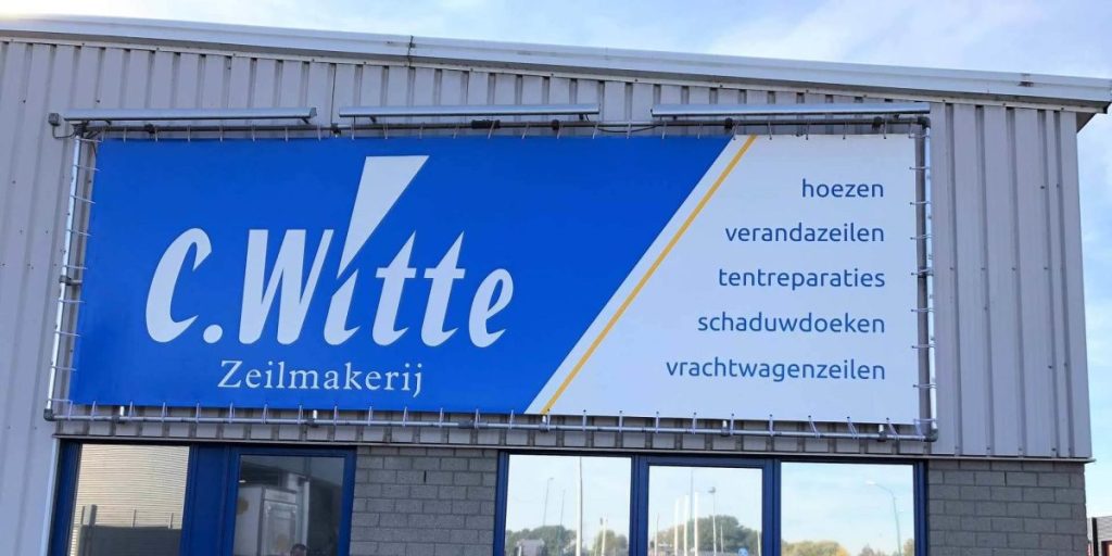 Showroom van Zeilmakerij C. Witte B.V., specialist in maatwerk schaduwdoeken nabij Den Bosch en Breda