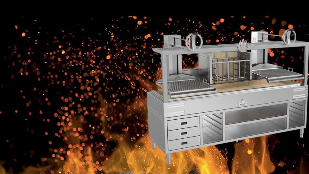 Hibachi grill als leverancier voor houtskoolovens van HotRes B.V. Rotterdam